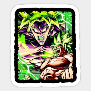 BROLY MERCH VTG Sticker